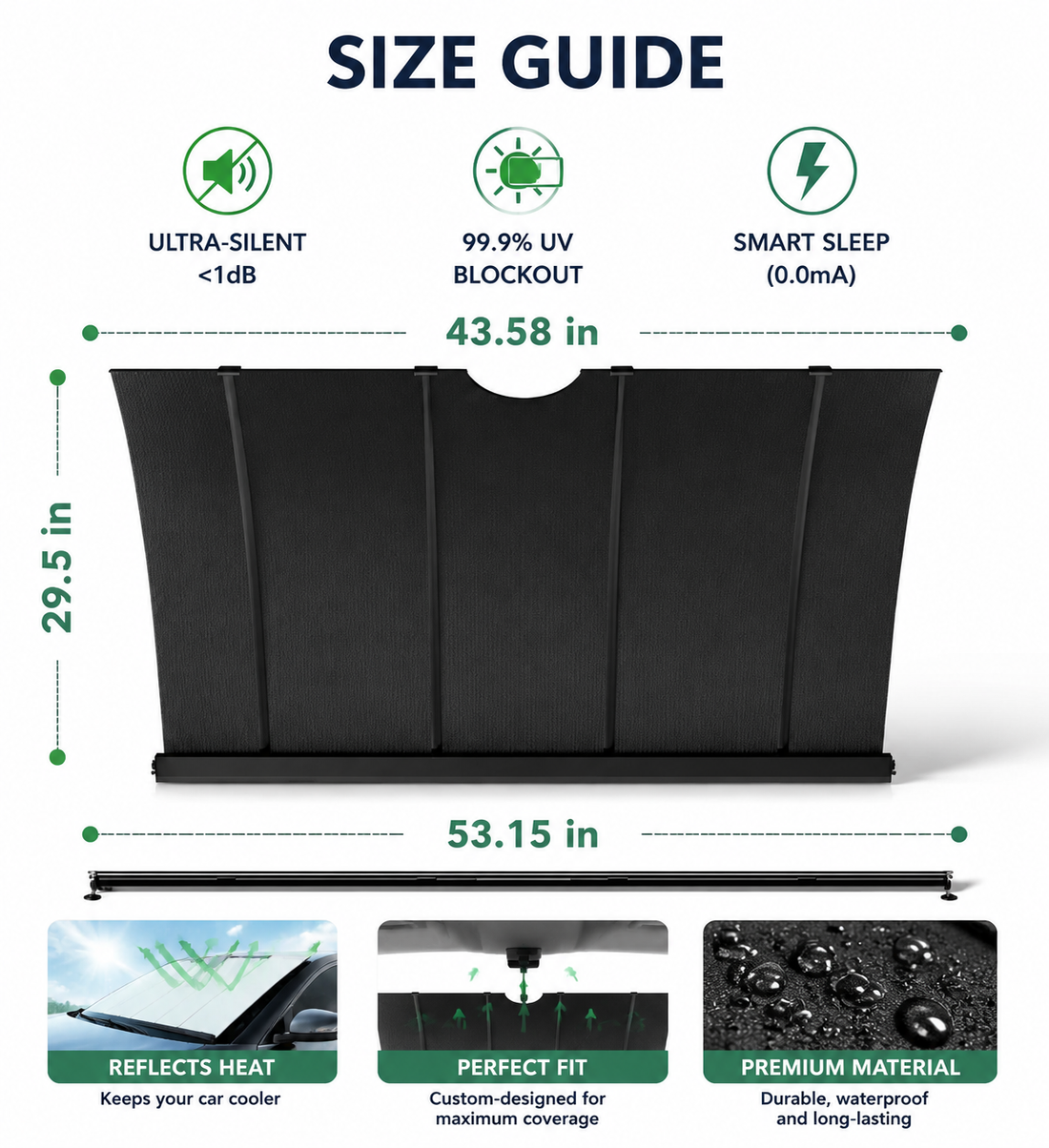 Tesla Model  Electric Sunshade