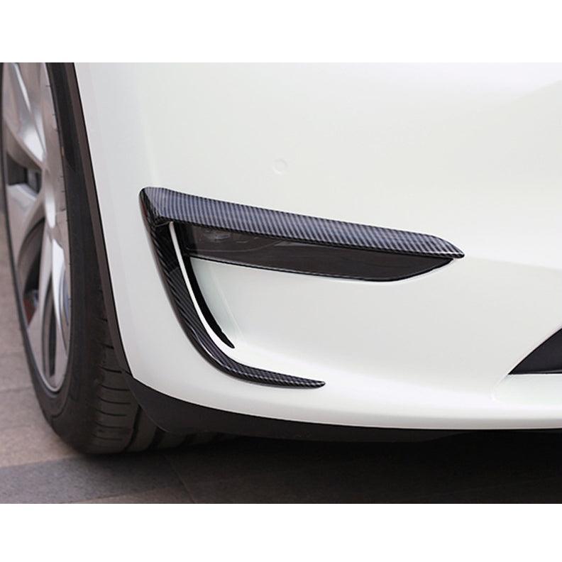 Model Y Fog Light Canards Fog Lamp Overlays Protective Film Covers (1 Pair) (2020-2024)
