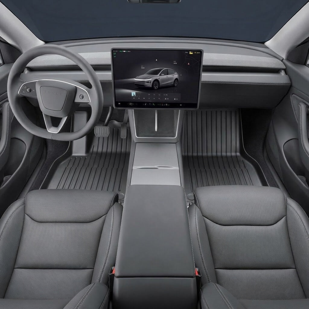 All-Weather TPE Floor Mats for Model YL 2026+