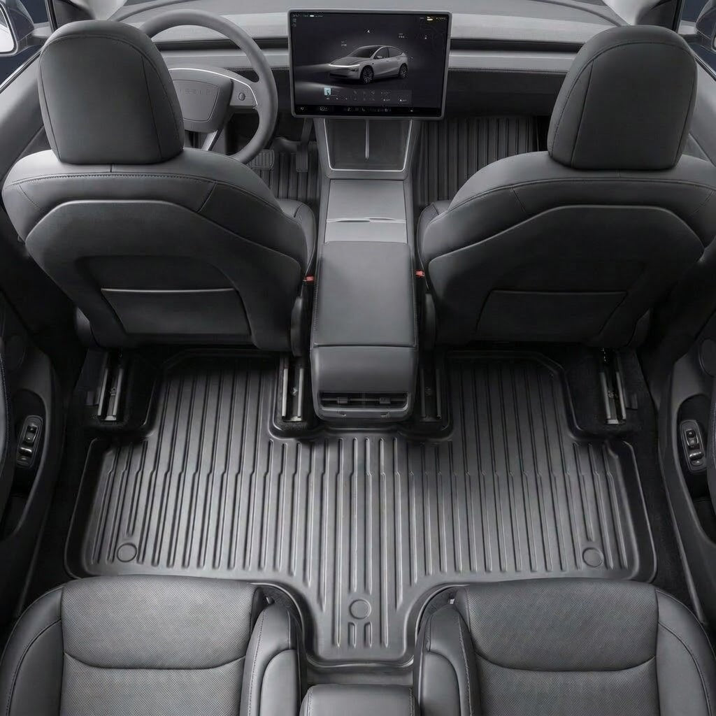 All-Weather TPE Floor Mats for Model YL 2026+