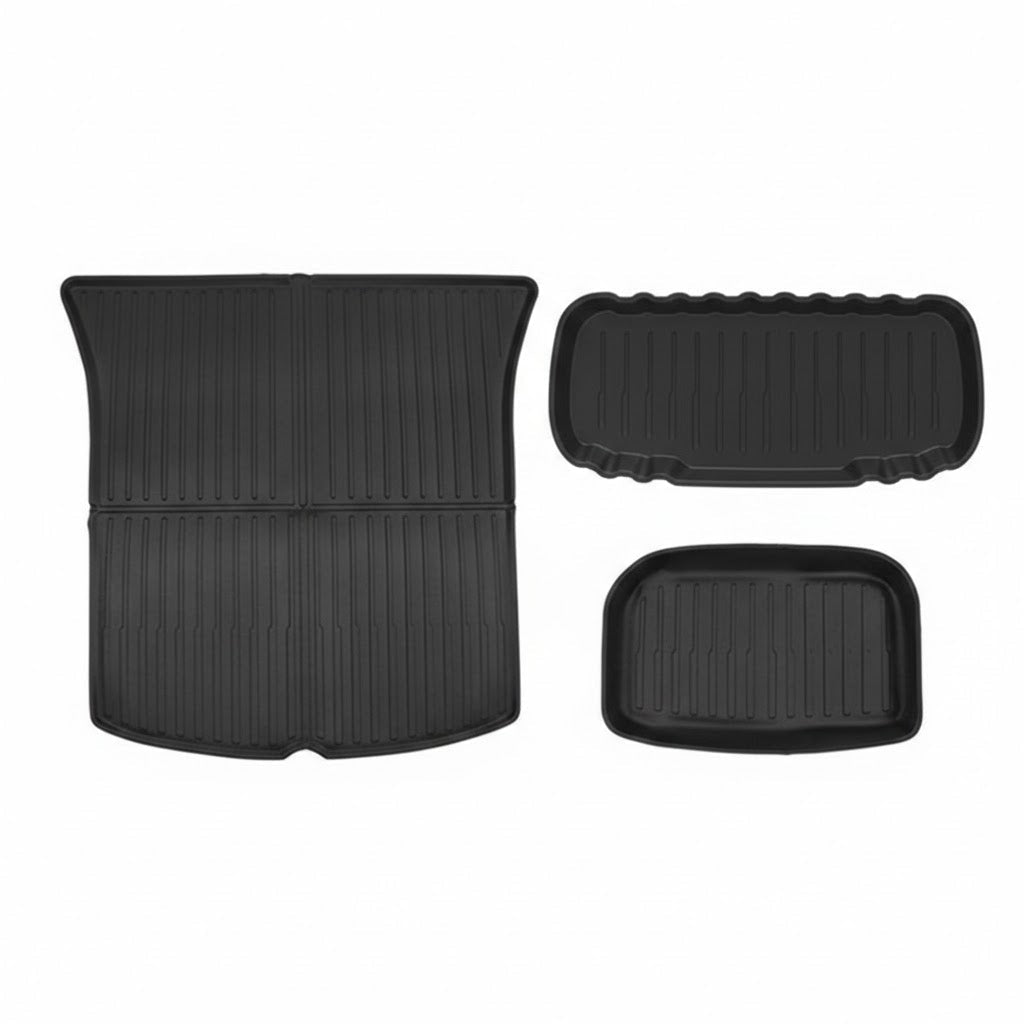 TPE Front/Rear Trunk Mat for Model Y Standard (3PCS)